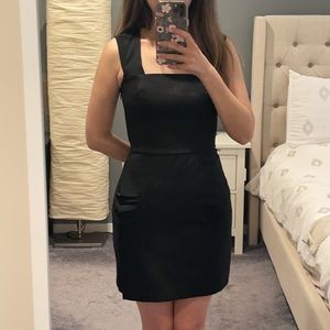 Express Black Sheath Dress